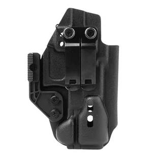 DOUBLETAP GEAR - Kabura wewnętrzna Kydex IWB Symbiont - Glock 17 - Czarna - Odzież taktyczna i umundurowanie - miniaturka - grafika 1