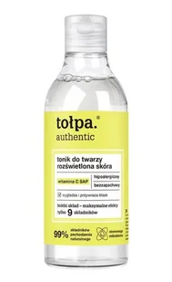 Tołpa Authentic Rozświetlona Skóra Tonik do twarzy - Toniki i hydrolaty do twarzy - miniaturka - grafika 1
