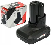 Akumulatory do elektronarzędzi - Yato Akumulator 12V 4,0Ah Li-Ion Ładowarka Bateria - miniaturka - grafika 1