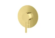 Baterie podtynkowe - Kohlman Axel Gold Bateria prysznicowa podtynkowa złota QW220AGD - miniaturka - grafika 1