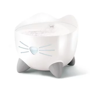 Catit - Pixi Fountain - fontanna poidło dla kota 2,5 l kolor stalowy - Miski dla kotów - miniaturka - grafika 1