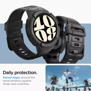 Etui Spigen Rugged Armor ”Pro” do Samsung Galaxy Watch 6 (40 mm) black - Akcesoria do smartwatchy - miniaturka - grafika 10