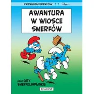 Komiksy dla dzieci - Awantura w wiosce Smerfów. Smerfy. Tom 9 - miniaturka - grafika 1