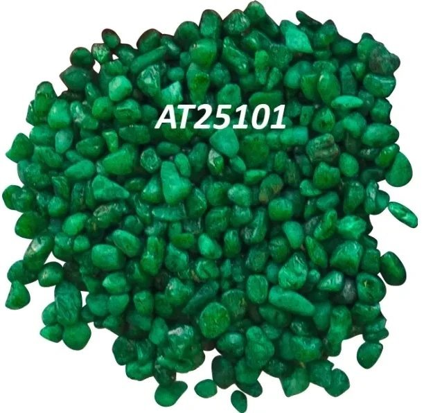 Akvastabil Libra, farvet grus 3-5mm. 1 kg. grøn