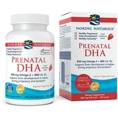 Witaminy i minerały - Nordic Naturals Nordic Naturals Prenatal DHA 830 mg smak truskawkowy - 90 kapsułek NN017537 - miniaturka - grafika 1