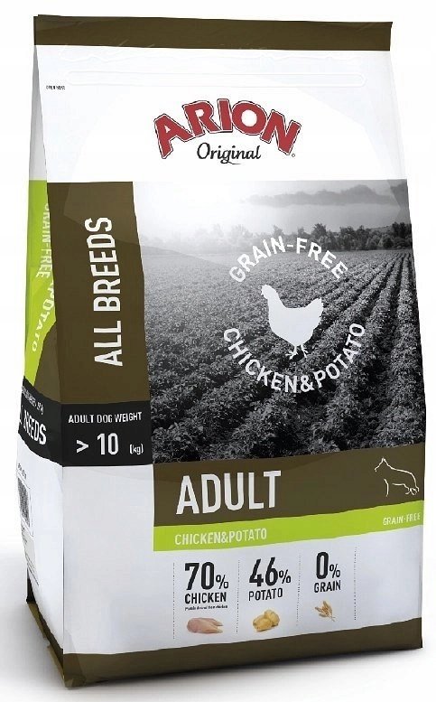 Arion Original Grain Free Adult Chicken&Potato 12 kg