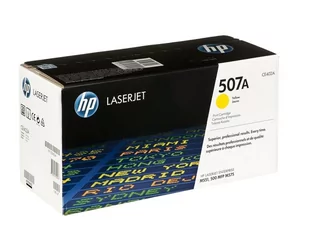 HP Toner nr 507A CE402A Yellow 6K - Dodatki do drukarek i skanerów HP Toner nr 507A CE402A Yellow 6K - Dodatki do drukarek i skanerów - miniaturka - grafika 1