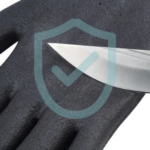 ZettaCut - Taktyczne rękawice ochronne 700 Series Heat x Cut - Antyprzecięciowe - Czarny - Rękawice robocze ZettaCut - Taktyczne rękawice ochronne 700 Series Heat x Cut - Antyprzecięciowe - Czarny - Rękawice robocze - miniaturka - grafika 1