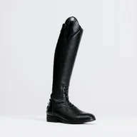 Buty do jazdy konnej - Oficerki jeździeckie damskie Fouganza 900 skórzane - miniaturka - grafika 1