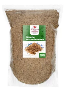 Siemię lniane mielone 1kg - Przyprawy i zioła sypkie - miniaturka - grafika 2