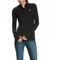 Bluzy sportowe damskie - Ariat Bluza LOWELL 2.0 damska - black - miniaturka - grafika 1