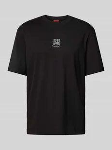 T-shirt z nadrukiem z logo model ‘Deckies’ - Koszulki męskie - miniaturka - grafika 1
