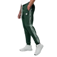 Spodnie sportowe męskie - Pit Bull Spodnie Dresowe Tape Logo Bottle Green - miniaturka - grafika 1