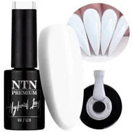 Lakiery hybrydowe - Ntn Premium Lakier hybrydowy do paznokci 01 Gossip Girl biały white - miniaturka - grafika 1