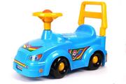 Jeździki dla dzieci - Samochód Jeździk 2483 Niebieski Dźwięk Klaksonu - miniaturka - grafika 1