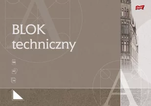 Unipap Blok techniczny z białymi kartkami A3, 10 kartek - Artykuły biurowe - miniaturka - grafika 1