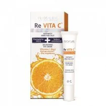Flos-Lek Krem pod oczy z luteiną i świetlikiem lekarskim - Revita C Eye Cream 40+ 15ml - Kosmetyki pod oczy - miniaturka - grafika 2