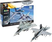 Modele do sklejania - Revell Top Gun 2 Zestaw filmowy (z farbami) 05677 - miniaturka - grafika 1