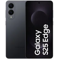 Telefony komórkowe - Samsung Galaxy S25 Edge 5G 12/512GB SM-S937 Czarny - miniaturka - grafika 1