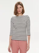 Bluzki damskie - Tommy Hilfiger Bluzka New Cody WW0WW40589 Écru Slim Fit - miniaturka - grafika 1