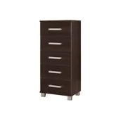Komody - Komoda Wysoka M23 Maximus Maridex Kasztan Wenge - miniaturka - grafika 1