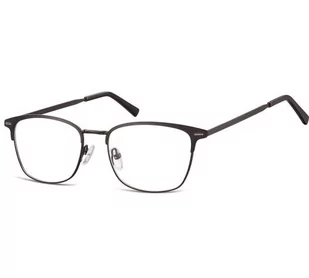 Damska oprawa korekcyjna czarna - Okulary korekcyjne, oprawki, szkła - miniaturka - grafika 1