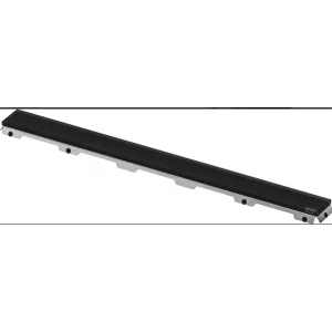 TECE 601094 TECEdrainline - Ruszt prosty ze szkła, szkło czarne satynowe 1000 mm - Odpływy liniowe - miniaturka - grafika 1