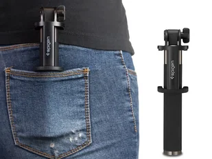 Uchwyt Spigen Selfie Stick Bluetooth Velo S530W black - Selfie stick - miniaturka - grafika 6