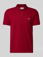 Koszulki męskie - Koszulka polo o kroju slim fit z czystej bawełny - miniaturka - grafika 1