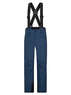 Ziener AXI spodnie narciarskie dla dzieci, spodnie śniegowe, wodoodporne, wiatroszczelne, ciepłe, hale navy stru, 116 - Spodnie narciarskie - miniaturka - grafika 1