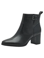 Kozaki damskie - Marco Tozzi Damskie botki Zip+Slip 2-25061-43 modne kozaki, czarne, 41 EU, czarny, 41 EU - miniaturka - grafika 1