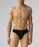 Majtki męskie - SLIPY ATLANTIC 3MP-178 WL25 (kolor czarny-szmaragdowy-czarny, rozmiar S) - miniaturka - grafika 1