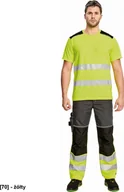 Odzież robocza - CERVA KNOXFIELD HI-VIS - t-shirt - żółty XS - miniaturka - grafika 1