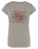 Koszulki i topy damskie - T-Shirt damski kolorowy nadruk Abstrakcja r.S - miniaturka - grafika 1