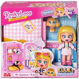 KookyLoos. Elle. Walizka - Figurki dla dzieci - miniaturka - grafika 1