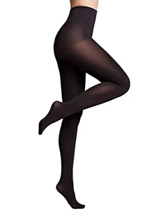 Conte elegant Rajstopy Damskie VELOUR ACTIVE 100 DEN z Szortami Wyszczuplającymi Modelujące Brzuch Talię Biodra Matowe Ciepłe na Jesień i Zimę Kolor Antracyt Rozmiar 5 - Rajstopy - miniaturka - grafika 1