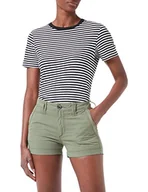 Spodenki damskie - Pepe Jeans Damskie szorty Balboa, Zielony (zielony winnica), 34W - miniaturka - grafika 1
