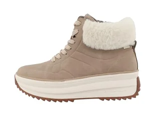 Tom Tailor Damskie sztyblety 6390910007, mud, 41 EU, Mud, 41 EU - Botki damskie - miniaturka - grafika 1