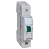Rozdzielnie elektryczne - Lampa SYGNALIZACYJNA ZIELONA L313 LEGRAND - miniaturka - grafika 1