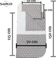 Śpiworki dla dzieci - Sango Trade ŚPIWOREK PRZEDSZKOLAKA - miniaturka - grafika 1