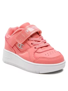 Buty dla dziewczynek - Champion Sneakersy Rebound Low G Td S32274-CHA-PS047 Różowy - grafika 1