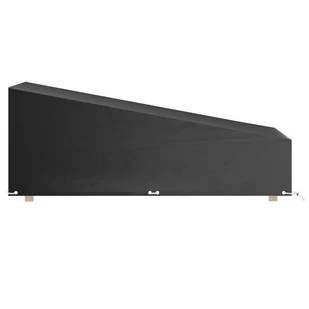 Pokrowce na leżaki, 2 szt., 12 oczek, 205x75x40/70 cm, PE Lumarko! - Pokrowce na meble ogrodowe - miniaturka - grafika 4