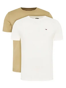 Tommy Jeans Komplet 2 t-shirtów DM0DM20687 Kolorowy Slim Fit - Koszulki męskie - miniaturka - grafika 1
