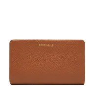 Portfele - Duży Portfel Damski Coccinelle E2 TBM 11 F3 01 Brązowy - miniaturka - grafika 1