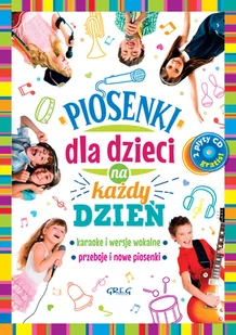 Greg Piosenki dla dzieci na każdy dzień + 2CD praca zbiorowa - Książki edukacyjne - miniaturka - grafika 1