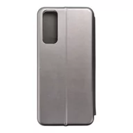 Etui i futerały do telefonów - Forcell Kabura Book Elegance do HUAWEI P Smart 2021 stalowy - miniaturka - grafika 1