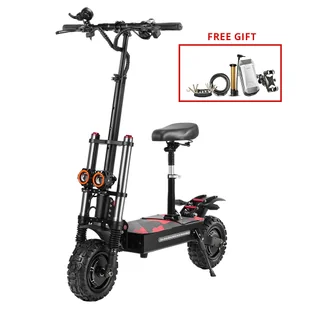 BOYUEDA S3-11 Electric Scooter 2*3000W Motor 60V 38AH Battery 11-inch Tire 85km/h Max Speed 120km Range Dual Hydraulic Di - Hulajnogi elektryczne - miniaturka - grafika 1