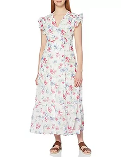Joe Browns Damska sukienka Race Day Dress Lssiges, A-kremowy Multi, 38 PL - Sukienki - miniaturka - grafika 1