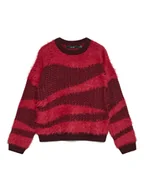 Swetry damskie - Vero Moda Sweter w kolorze czerwono-bordowym - miniaturka - grafika 1