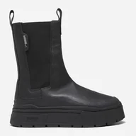 Botki damskie - Sztyblety damskie skórzane Puma 38627206 39 Czarne (4099683259283). Buty za kostkę damskie - miniaturka - grafika 1